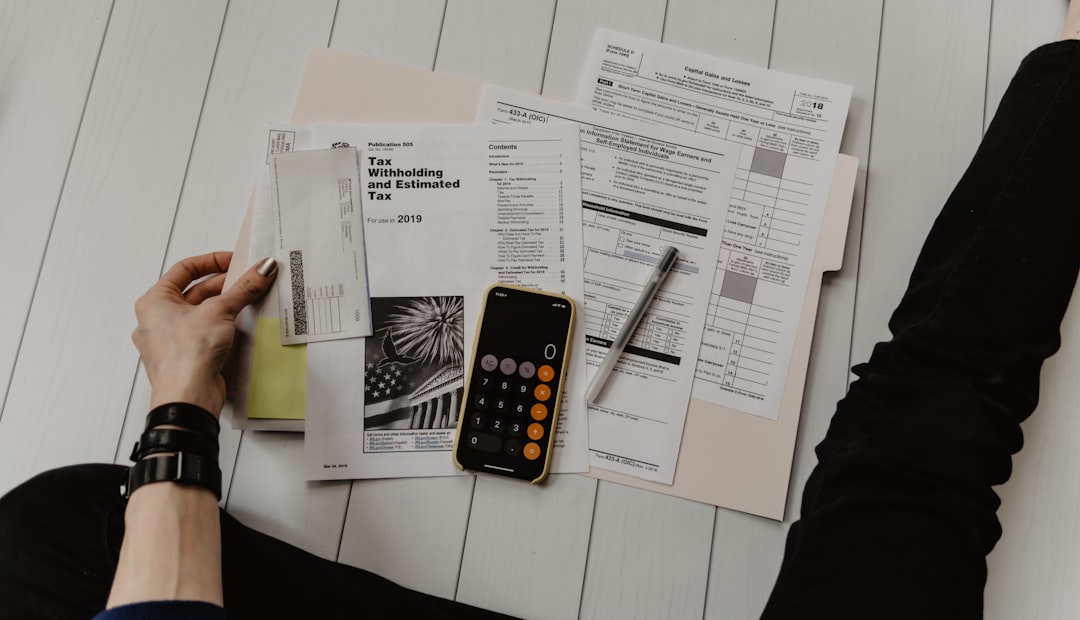 financial documents tax calculation